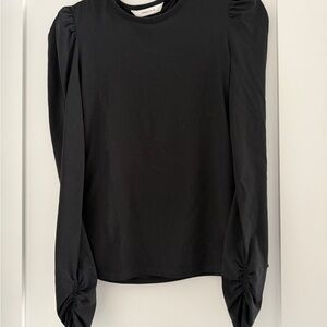 Rebecca Taylor Black Long Sleeve Top